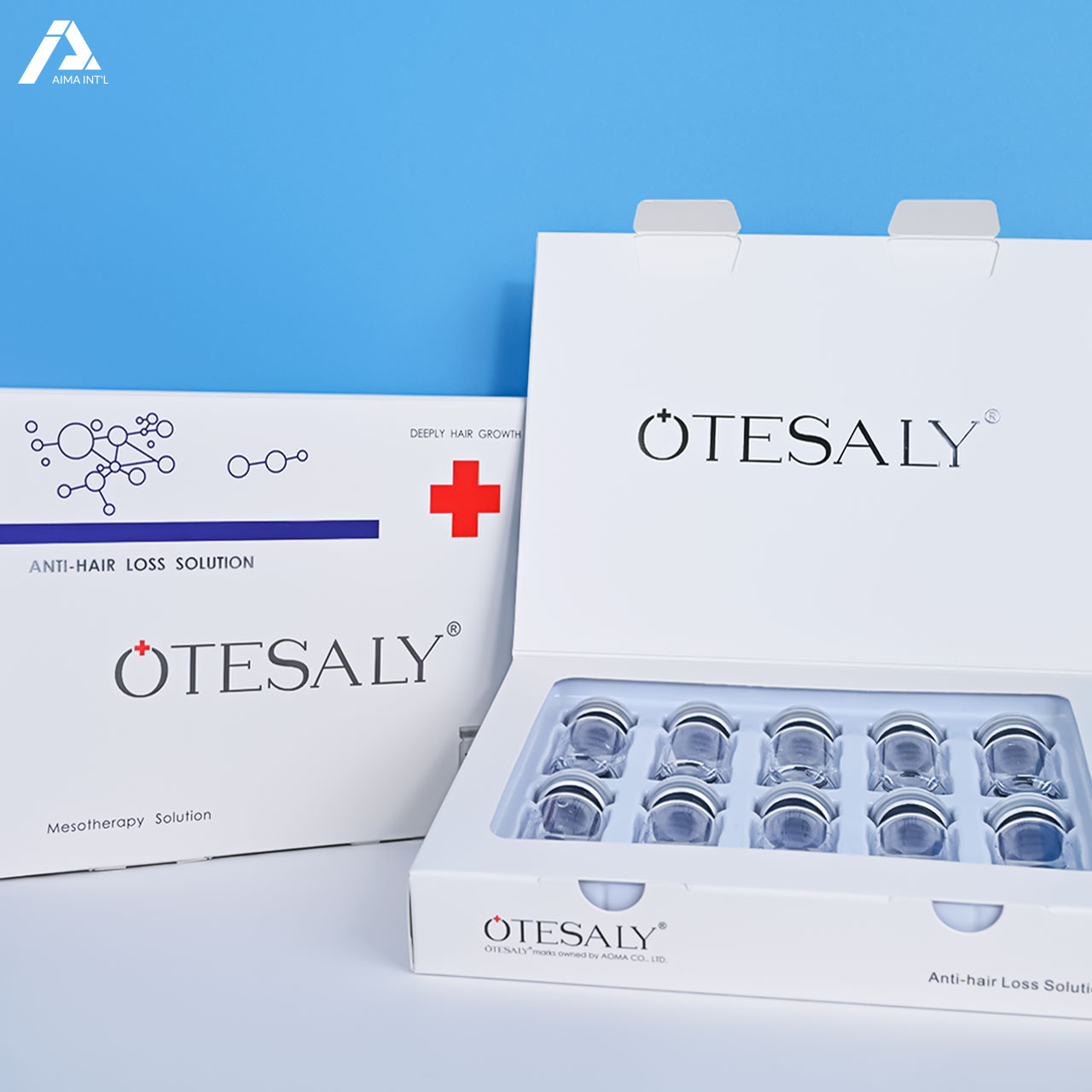 Inyección Anticaída OTESALY® con Factores de Crecimiento y Péptido de Cobre