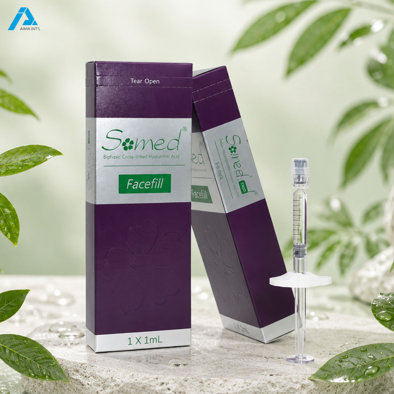 Somed® Facefill 1mL Filler Facial | Sin Hinchazón ni Rigidez